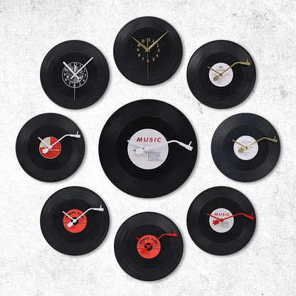Vivolux | Musical Vinyl Record Wall Clock