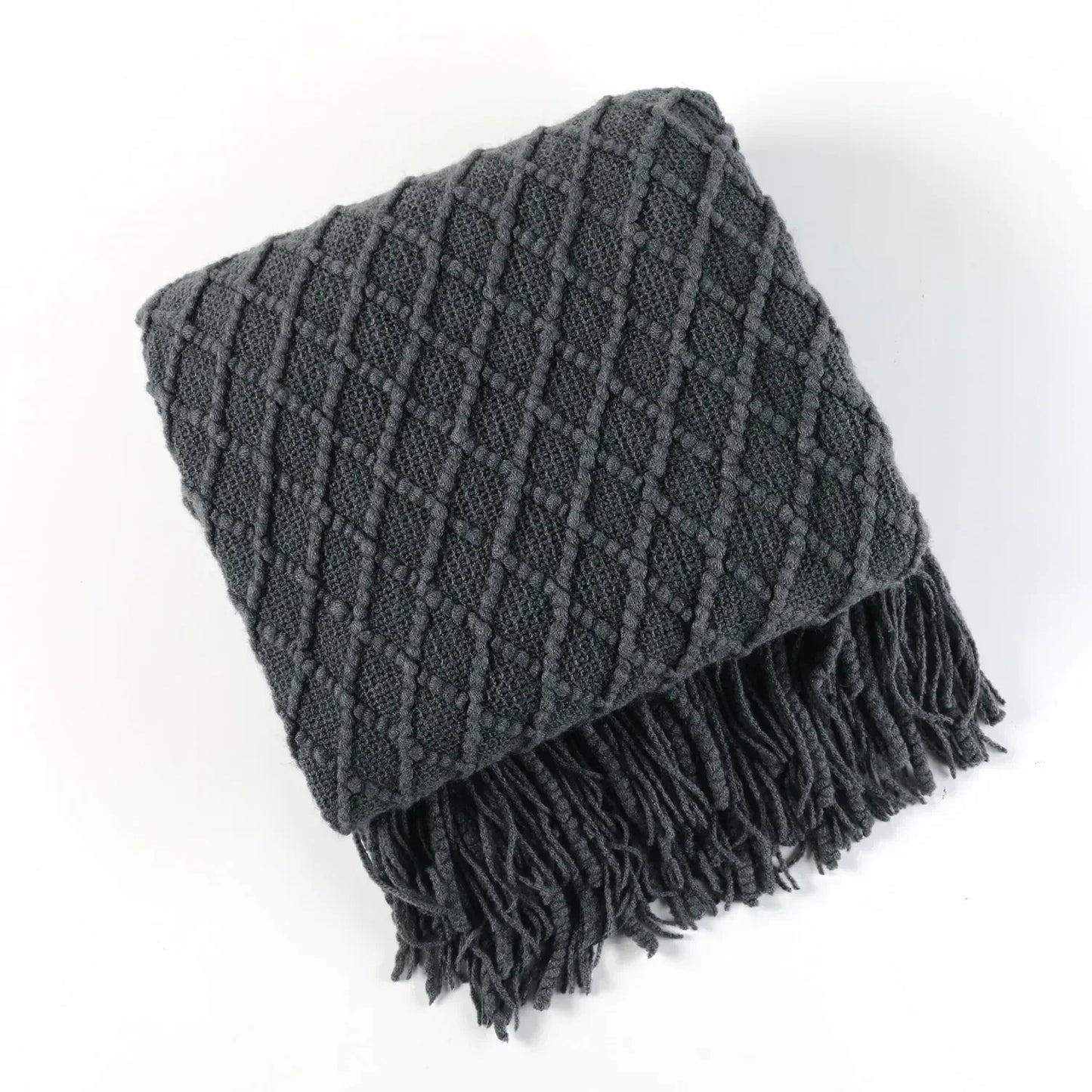 Vivolux | Nordic Style Dick Gestrickte Decke