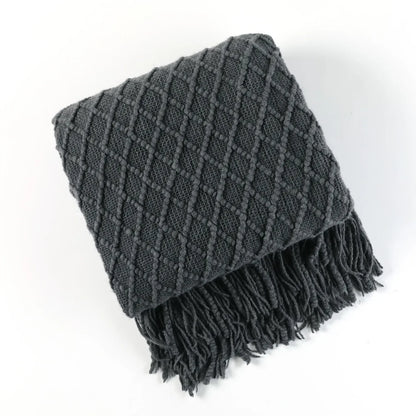 Vivolux | Nordic Style Dick Gestrickte Decke