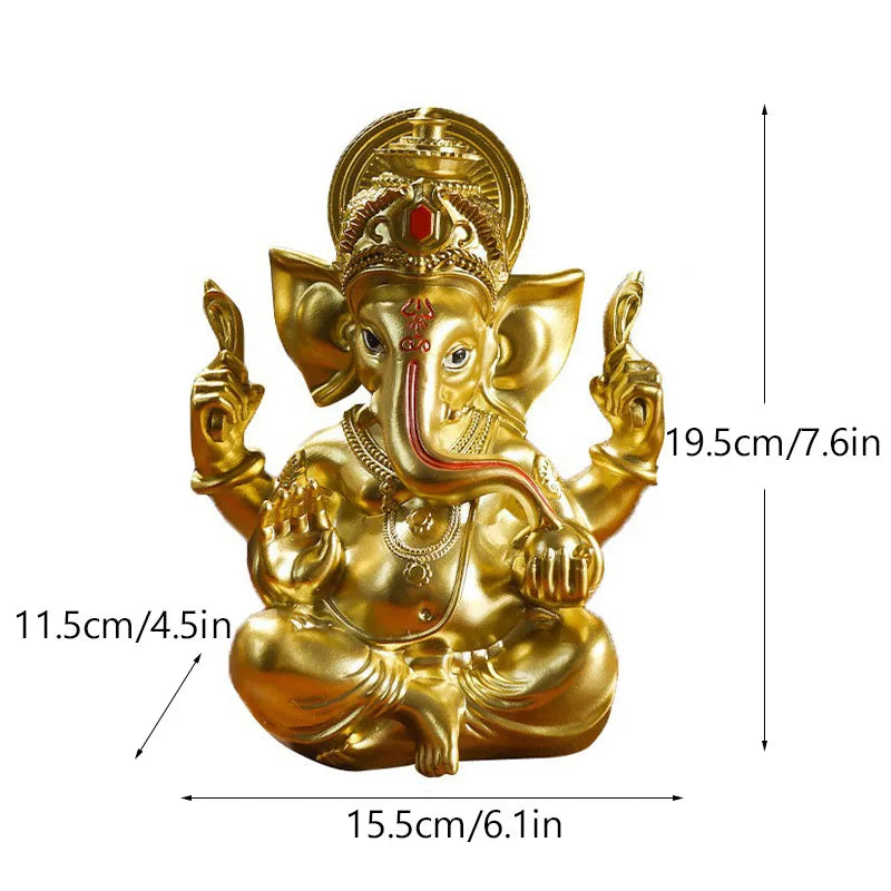 Vivolux | Göttliche Harz Sandstein-Stil Vedic Skulpturen