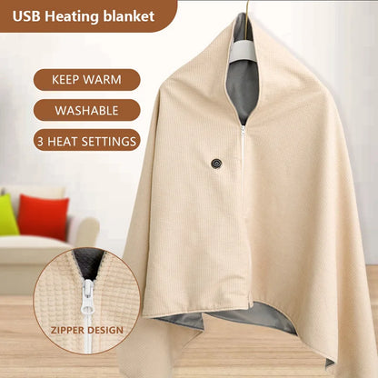 Vivolux | Wiederaufladbare USB Winter Reise Heizdecke