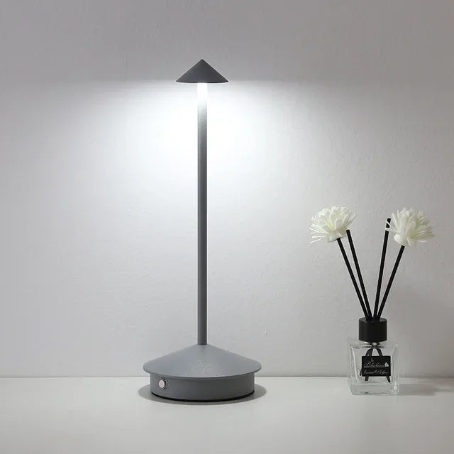Vivolux | Wiederaufladbare Tischlampe Kreative Esszimmer Touch Led Hotel Bar Kaffee Pina Pro Tischlampe Lampada Da Tavolo Dekorative Schreibtischlampe