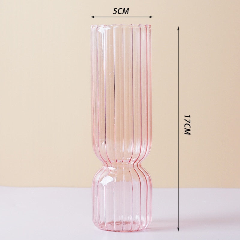 Vivolux | Lila Kerzenständer aus Glas