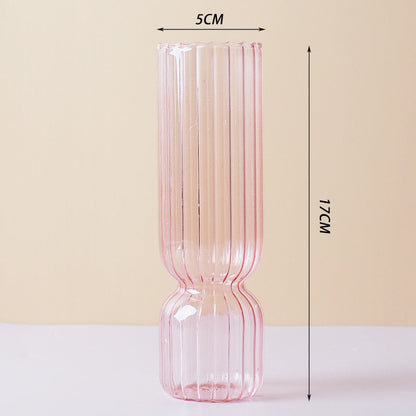 Vivolux | Lila Kerzenständer aus Glas