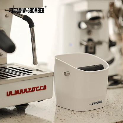 Vivolux | 0,9–1,2 l Espresso-Schlagkasten, zerlegbare Schlagstange und rutschfeste Basis, quadratischer Kaffeesatz-Abfall, Barista-Desktop-Zubehör