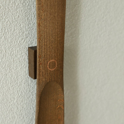 Holz langer Griff magnetischer Schuhanzieher