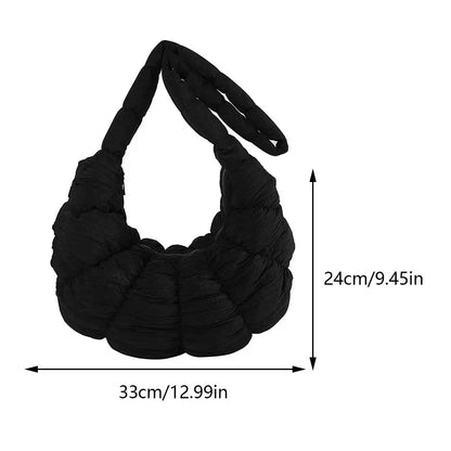Vivolux | Puff Croissant Schultertasche