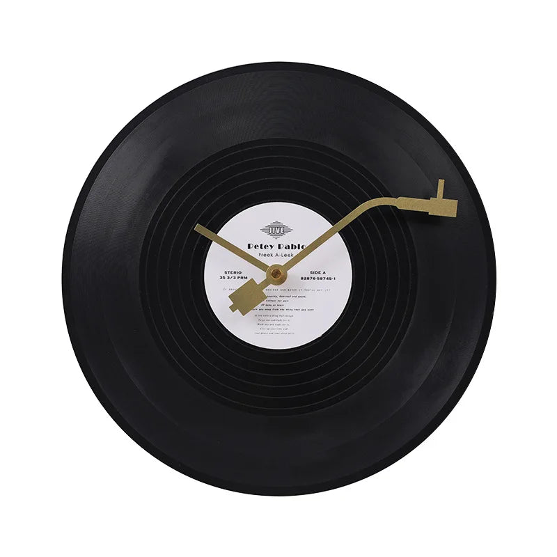 Vivolux | Musical Vinyl Record Wall Clock