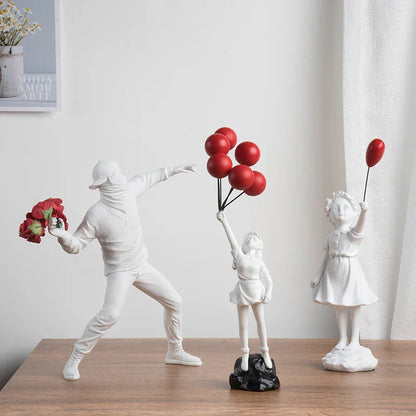 Vivolux | Von Banksy inspirierte Skulpturensammlung