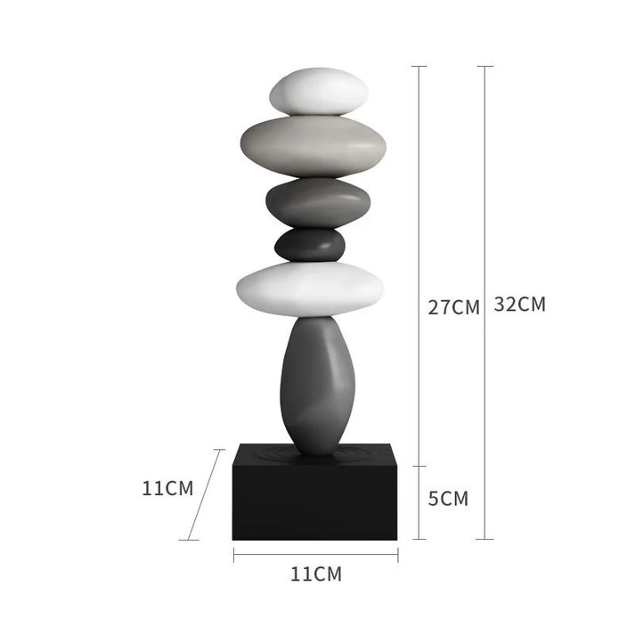 Vivolux | StoneBalance - Moderne stabile Steinskulptur