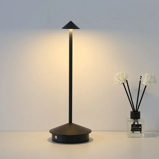 Vivolux | Wiederaufladbare Tischlampe Kreative Esszimmer Touch Led Hotel Bar Kaffee Pina Pro Tischlampe Lampada Da Tavolo Dekorative Schreibtischlampe