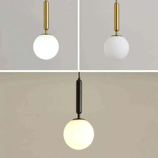 Vivolux | Mid-Century Modern Glas Ball Pendelleuchte