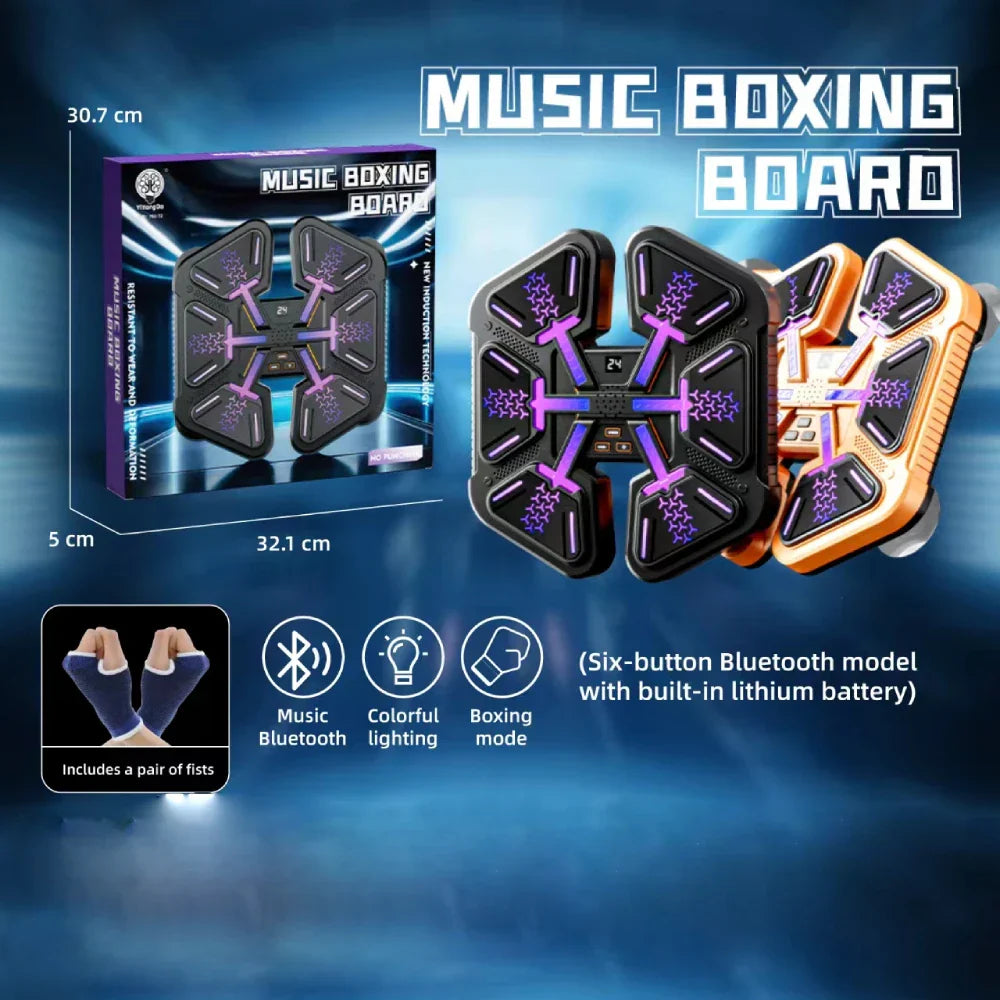 Neue Smarte Musik Boxmaschine Erwachsene/Kinder Sport Fitness Boxtrainer Heimtraining Reaktionstraining Boxwand Ziel