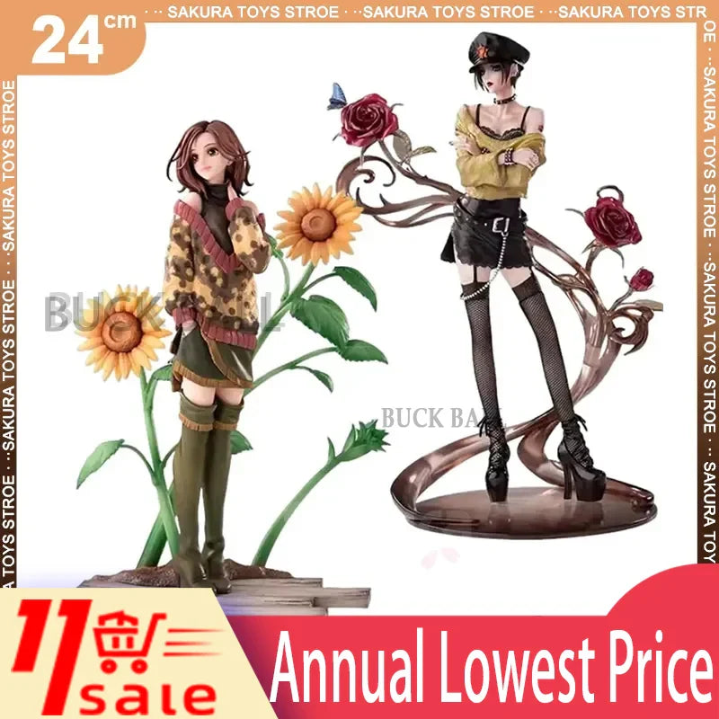 Vivolux | Vorverkauf Comic Nana Figur Oosaki Nana Komatsu Nana Anime Figur 24 cm PVC Statue Sammeln Schöne Mädchen Dekor Modelle Spielzeug Gk