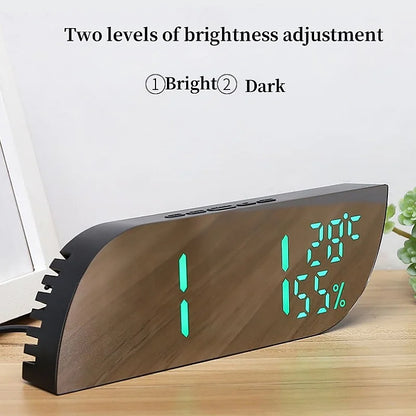 Vivolux | LED Digitalwecker mit Doppelanzeige & unbegrenztem Snooze