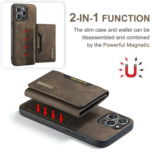 Vivolux | 2-in-1-iPhone-Hülle mit abnehmbarer Brieftasche