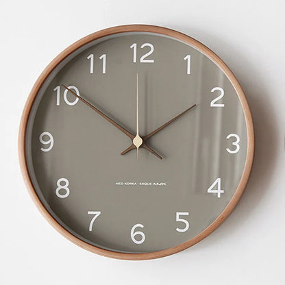Vivolux | TranscendTime | Wanduhr aus Holz und Glas