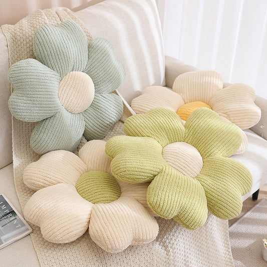 Vivolux | Fluffy Kleeblumen Kissen
