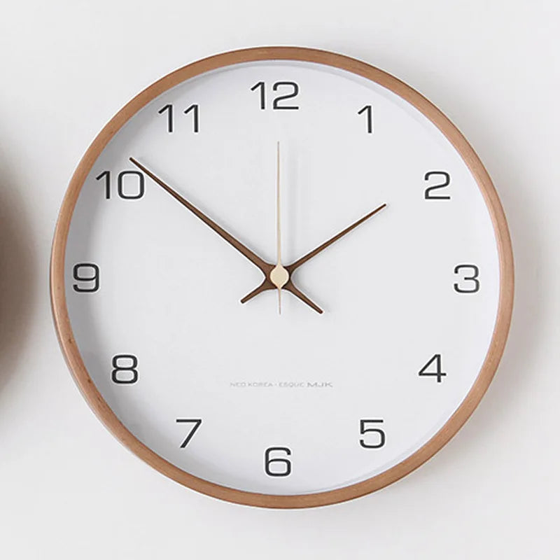 Vivolux | TranscendTime | Wanduhr aus Holz und Glas