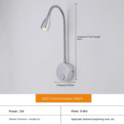 Vivolux | Vielseitige LED-Wandleuchte: Modern, Flexibel, Perfekt zum Lesen im Bett