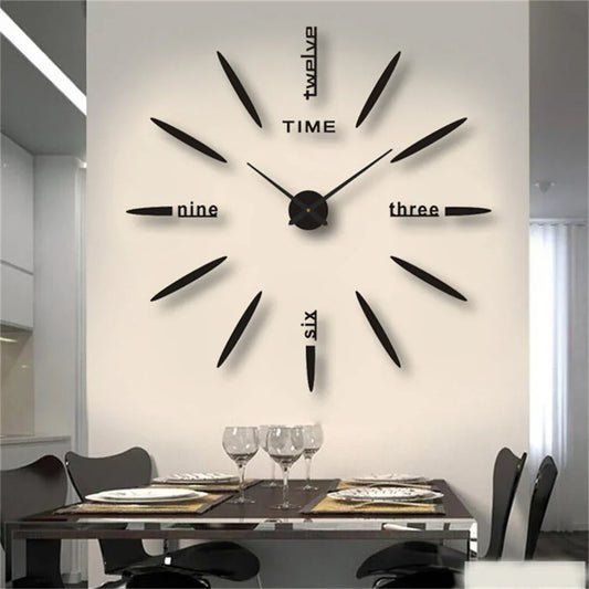 Vivolux | Neue große einzigartige Stil Acryl Wanduhr