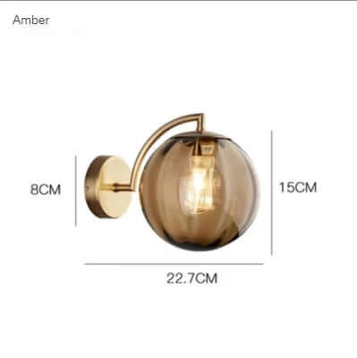 Vivolux | Bunte Glas Moderne Wandleuchte