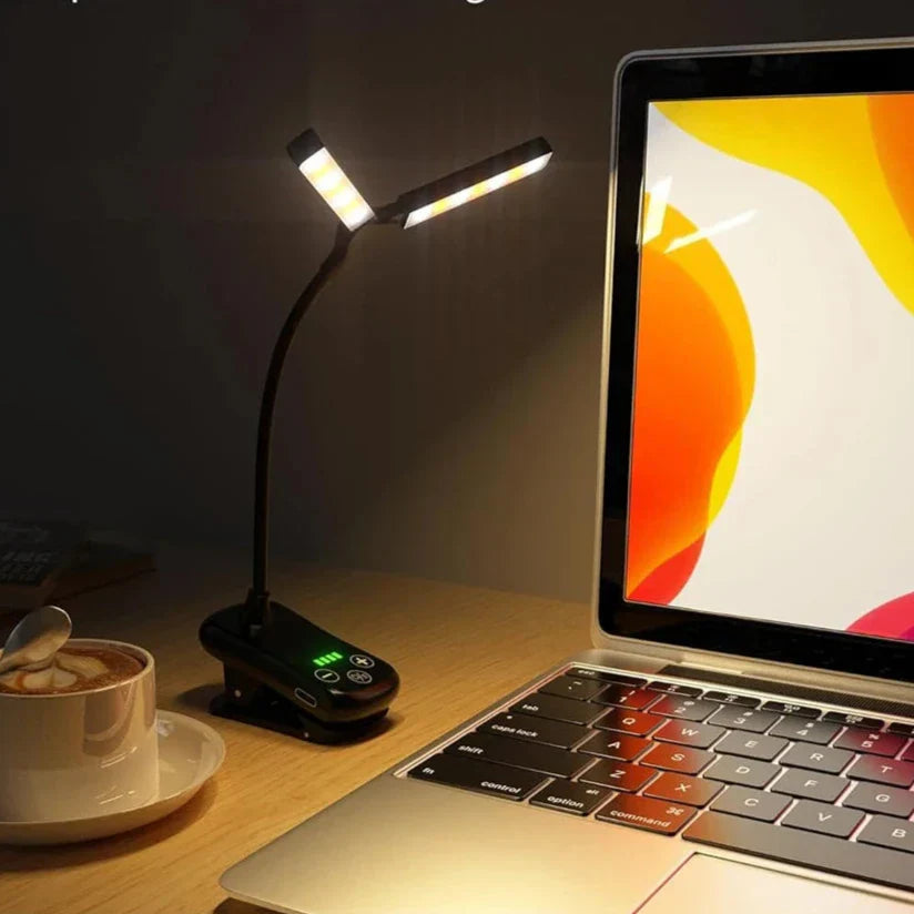 Vivolux | LED aufladbare Leselampe mit Touch-Bedienung | Herbstbeleuchtung - Nellie