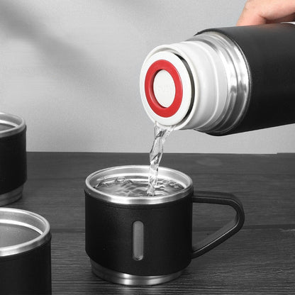 500ML Thermoskanne Doppelschicht Edelstahl