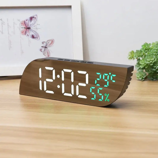 Vivolux | LED Digitalwecker mit Doppelanzeige & unbegrenztem Snooze