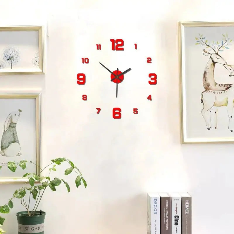 Vivolux | Kreative rahmenlose Wanduhr