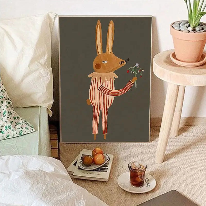 Vivolux | Vintage Cartoon Leinwandkunst
