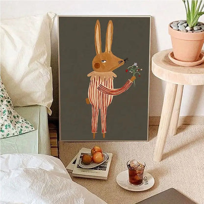 Vivolux | Vintage Cartoon Leinwandkunst
