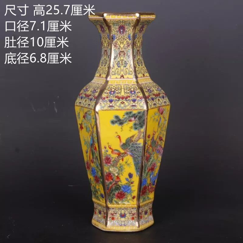 Vivolux | Antiker königlicher chinesischer Porzellanvasen