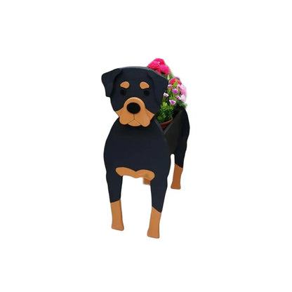 Vivolux | Blumentopf - Pawsome - Hundepflanzgefäß - Verschiedene Rassen