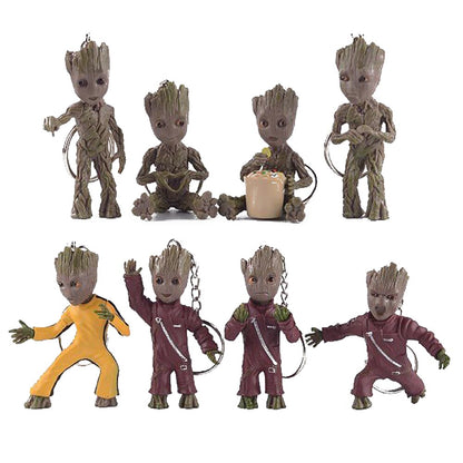 Vivolux | Cartoon Groot Miniaturfigur: Verspielte Bürodekoration