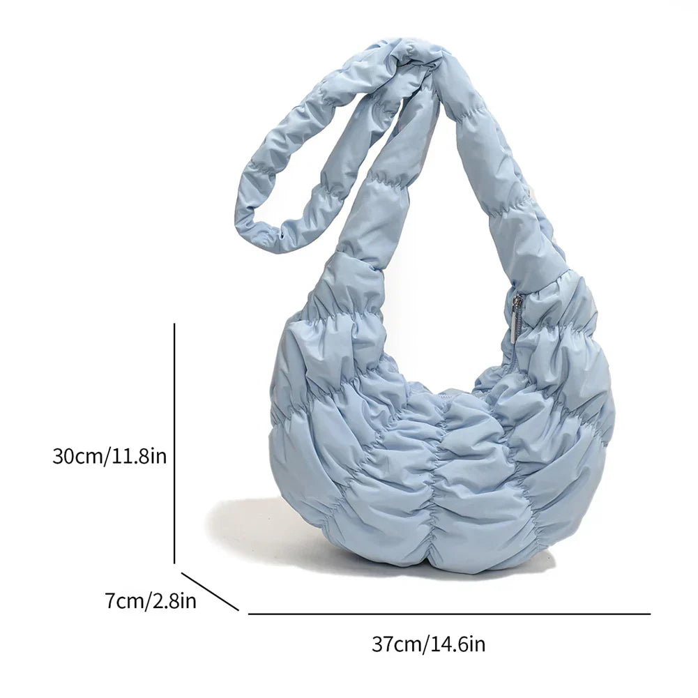 Vivolux | Puff Croissant Schultertasche