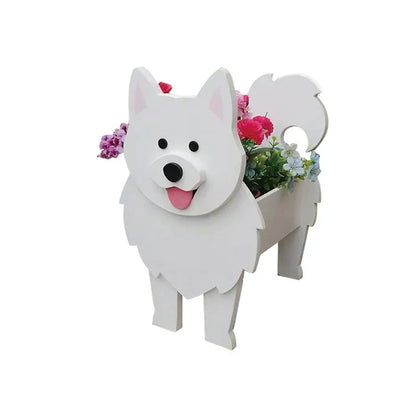 Vivolux | Blumentopf - Pawsome - Hundepflanzgefäß - Verschiedene Rassen
