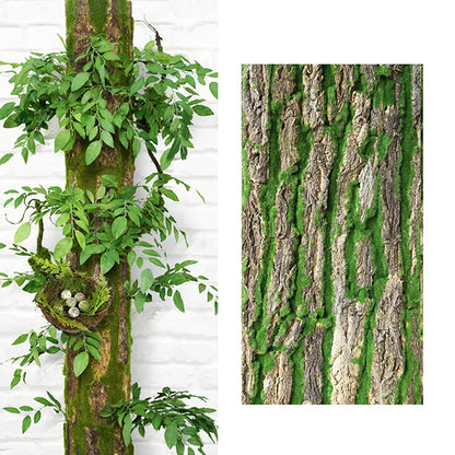 Vivolux | DIY Wanddekoration Grünpflanze Rinde