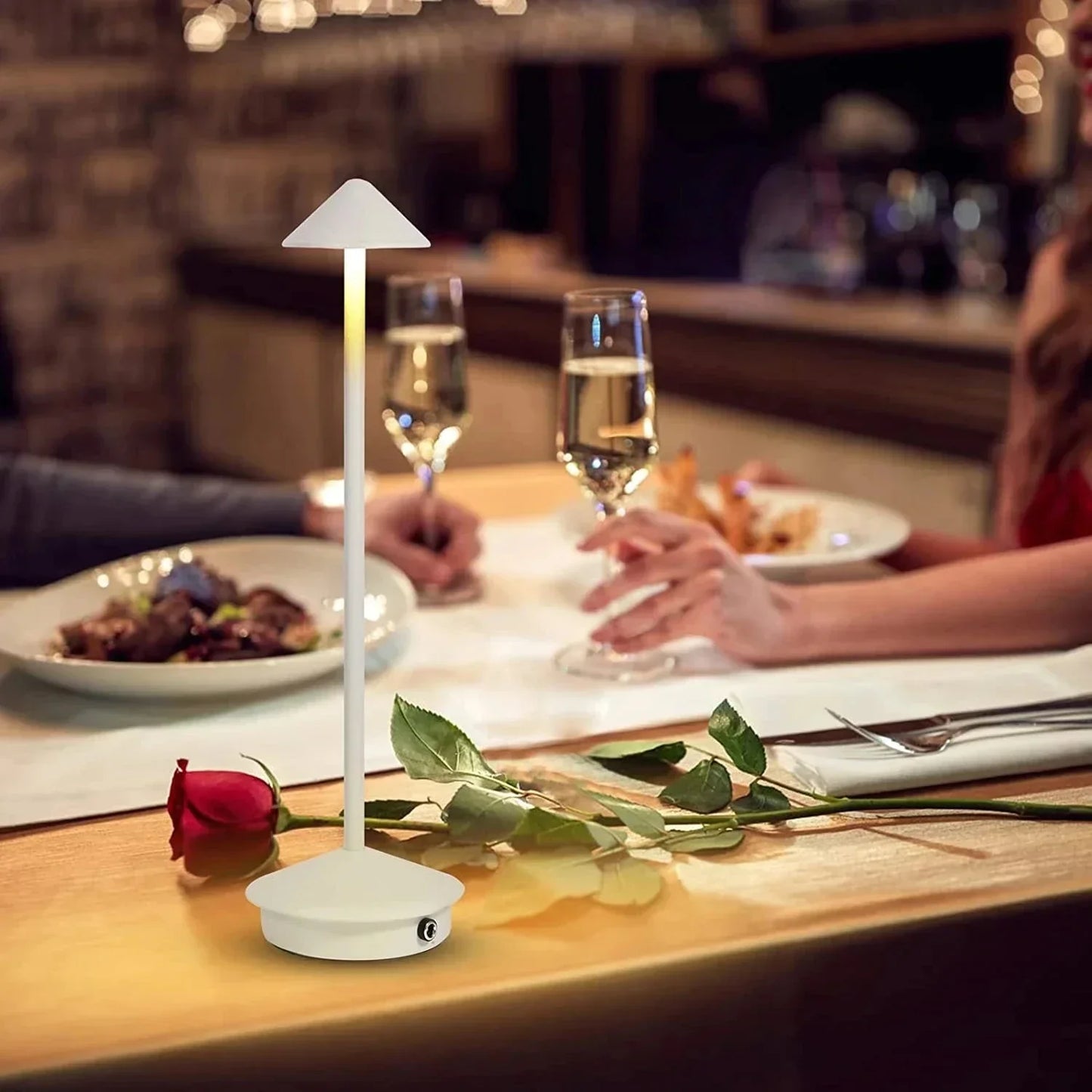 Vivolux | Wiederaufladbare Tischlampe Kreative Esszimmer Touch Led Hotel Bar Kaffee Pina Pro Tischlampe Lampada Da Tavolo Dekorative Schreibtischlampe