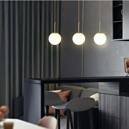 Vivolux | Mid-Century Modern Glas Ball Pendelleuchte