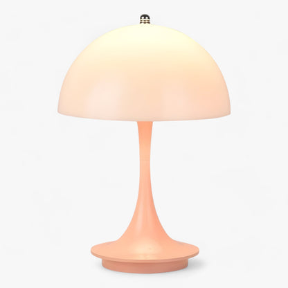 Vivolux | LED-Pilzlampe | Tragbar und über USB aufladbar - dimmbare Nachttischlampe für das Schlafzimmer