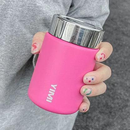 Vivolux | 230ml Mini 316 Edelstahl Tragbare Thermoskanne - Taschen-Vakuumflasche