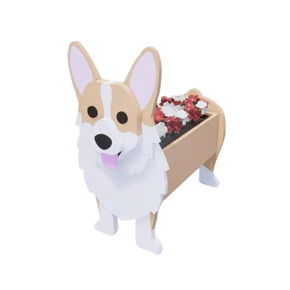 Vivolux | Blumentopf - Pawsome - Hundepflanzgefäß - Verschiedene Rassen