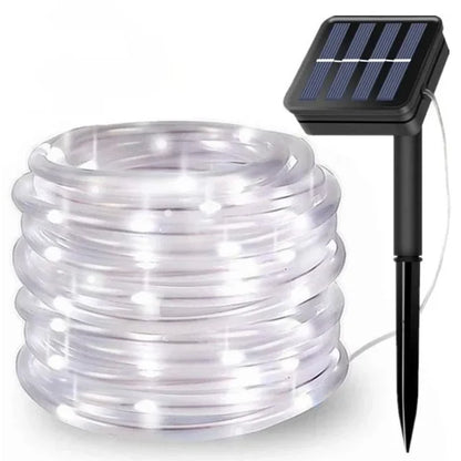 Vivolux | LED Solar Lichterkette - Außen wasserdichte Lichter für Weihnachten, Garten, Rasen, Bäume, Zaun und Gehweg Dekor