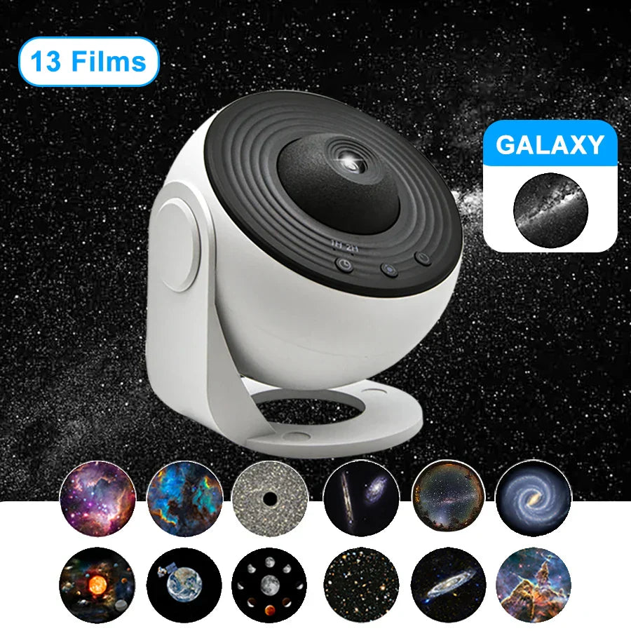 Vivolux | NEUE 13 In 1 Planetarium Galaxy Sternen Himmel Projektor Nachtlicht HD Stern Aurora Projektion Lampe Für Kinder Schlafzimmer Hause party Dekor