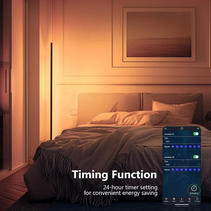 Vivolux | Smart RGB Stehlampe - 16 Millionen Farbwechselnde Stimmungslicht