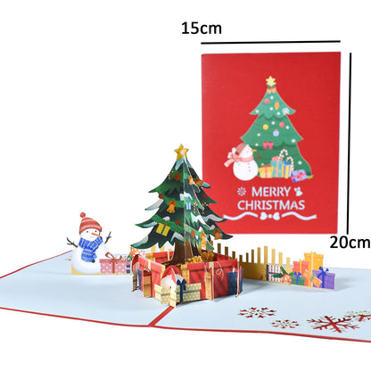 Vivolux | 3D Pop-Up Fröhliche Weihnachtsgeschenkkarten