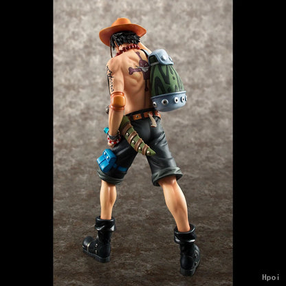Vivolux | Figur One Piece DX10th Anniversary Feuerfaust Escal D Ace Ruffy Brother Spielzeug Japan Anime Sammlerfiguren PVC Modell Spielzeug