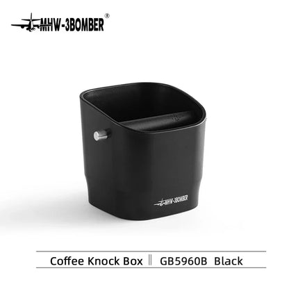 Vivolux | 0,9–1,2 l Espresso-Schlagkasten, zerlegbare Schlagstange und rutschfeste Basis, quadratischer Kaffeesatz-Abfall, Barista-Desktop-Zubehör