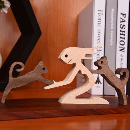 Vivolux | Dänische Holztiere Ornamente
